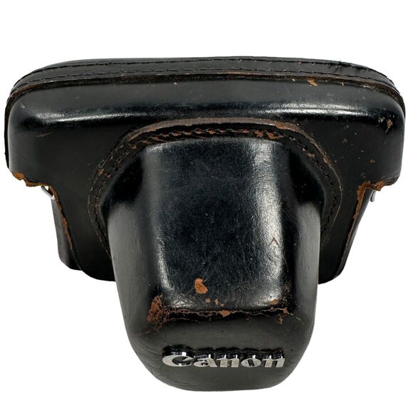 Vintage Canon TL QL SLR Camera 50mm f/1.8 35mm Focal-Plane Shutter With Case - Picture 8 of 12